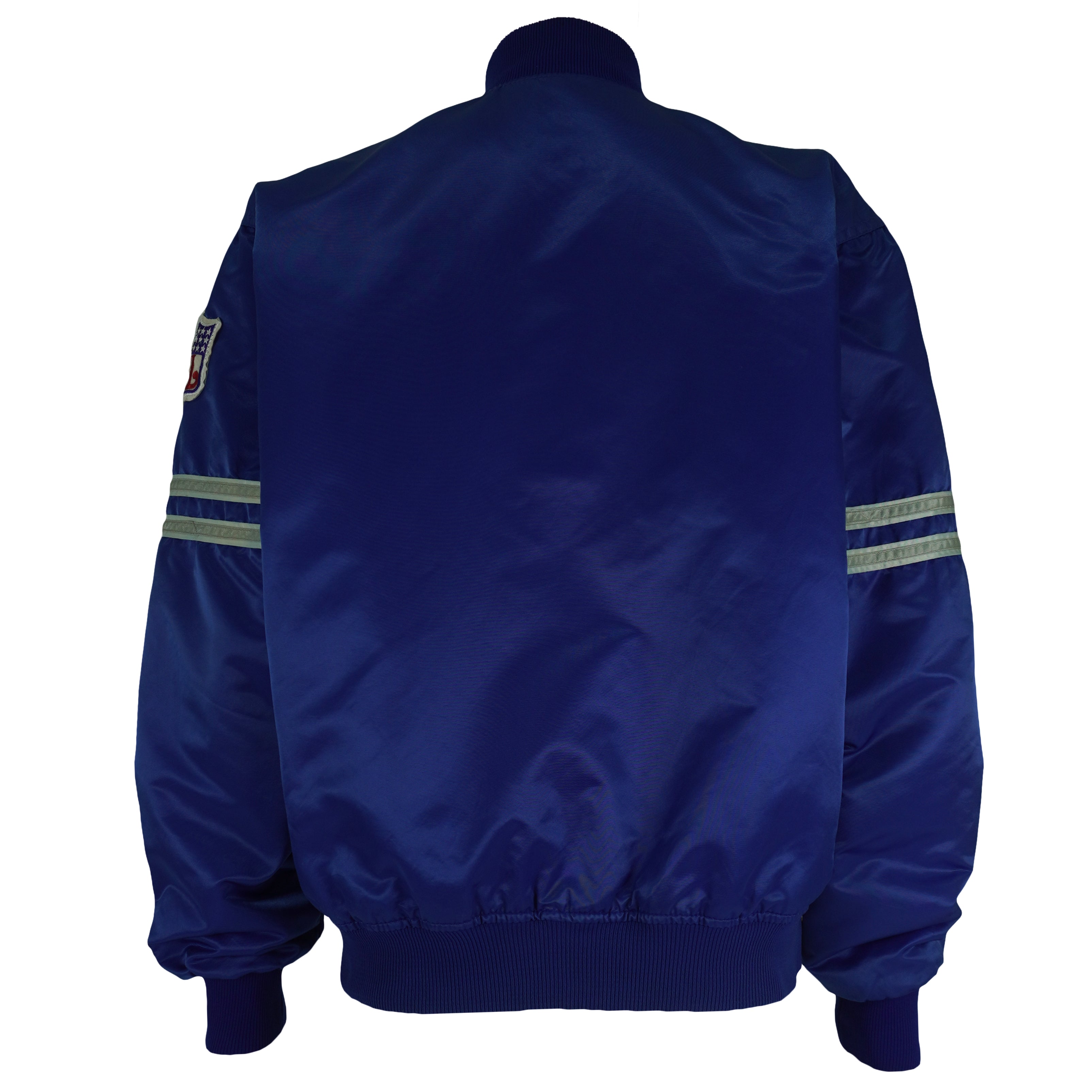 Starter (Pro Line) - Dallas Cowboys Satin Jacket 1980s Large Vintage Retro Football