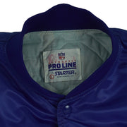 Starter (Pro Line) - Dallas Cowboys Satin Jacket 1980s Large Vintage Retro Football