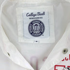 NCAA (College Vault) - Wisconsin Badgers Satin Varsity Jacket 1990s Medium Vintage Retro