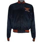 NCAA (Chalk Line) - Blue Auburn Tigers Satin Jacket 1990s Large