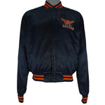 NCAA (Chalk Line) - Blue Auburn Tigers Satin Jacket 1990s Large
