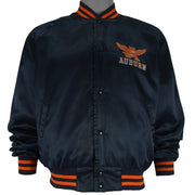 NCAA (Chalk Line) - Blue Auburn Tigers Satin Jacket 1990s Large
