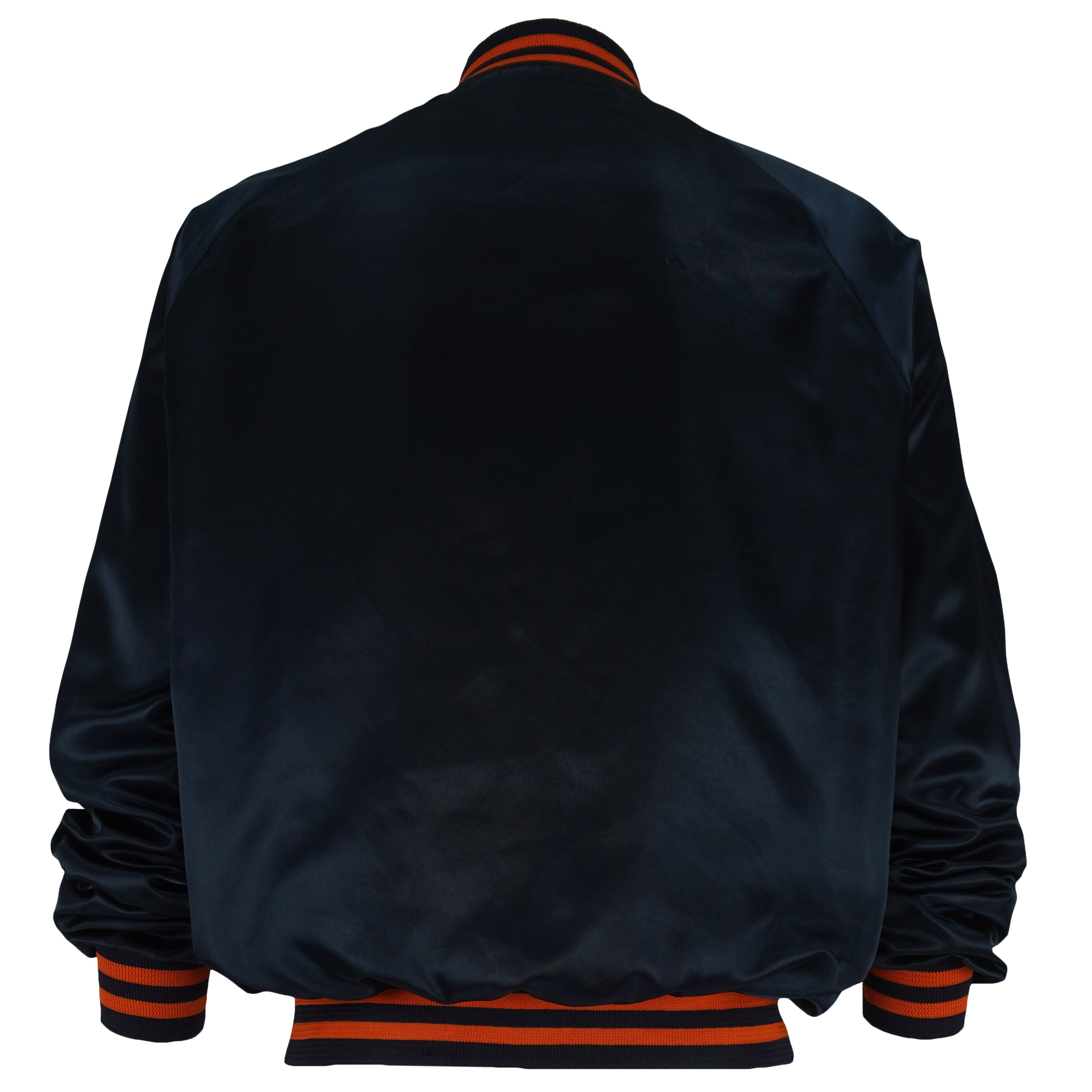 NCAA (Chalk Line) - Blue Auburn Tigers Satin Jacket 1990s Large