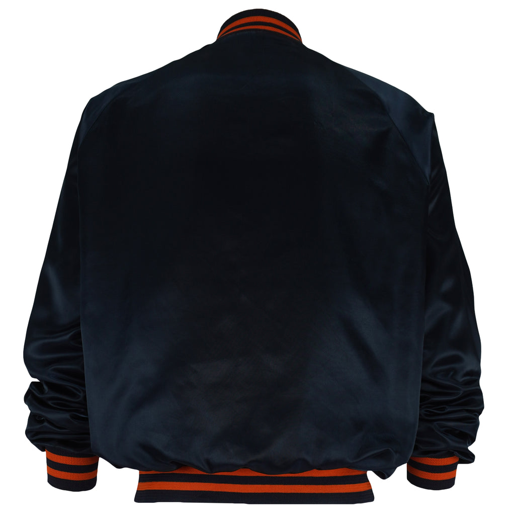 NCAA (Chalk Line) - Blue Auburn Tigers Satin Jacket 1990s Large
