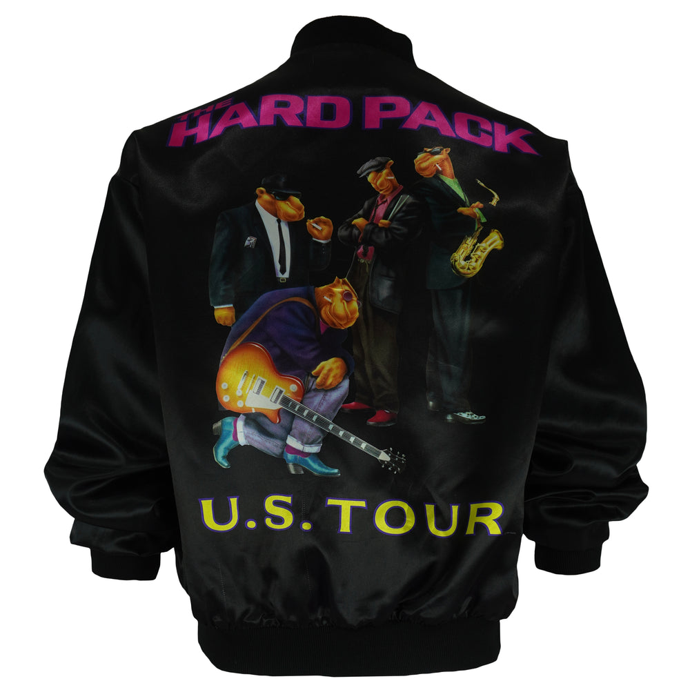 Camel (Swingster) - The Hard Pack U.S. Tour Satin Jacket 1991 Large Vintage Retro