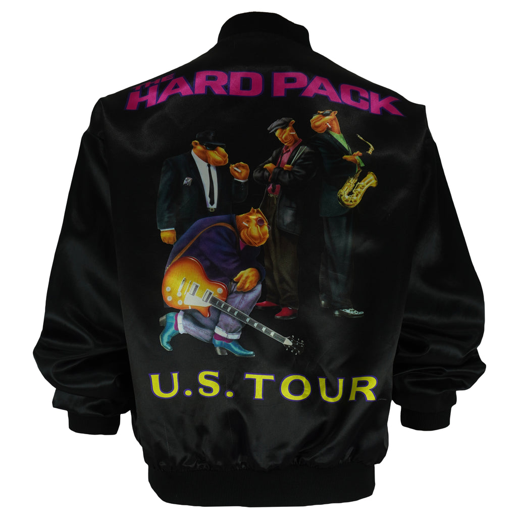 Camel (Swingster) - The Hard Pack U.S. Tour Satin Jacket 1991 Large Vintage Retro