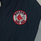 MLB (Logo 7) - Boston Red Sox Windbreaker 1990s Large Vintage Retro Baseball