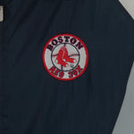 MLB (Logo 7) - Boston Red Sox Windbreaker 1990s Large Vintage Retro Baseball