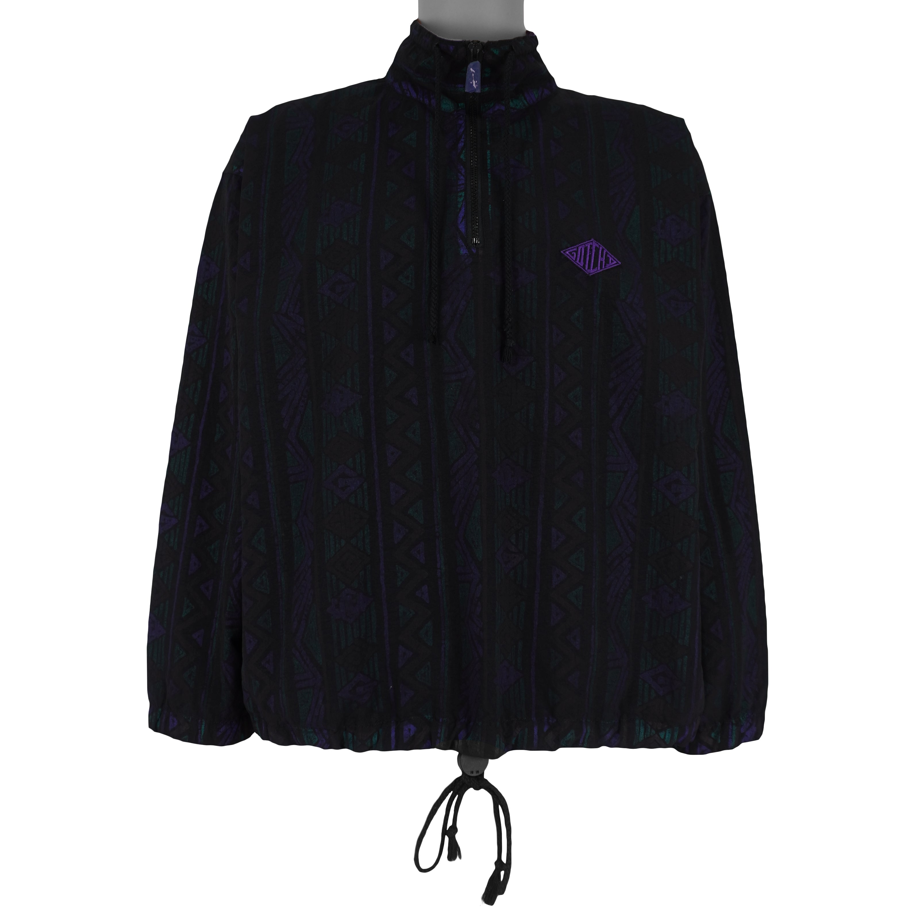 Vintage - Gotcha Retro Classic Streetwear Windbreaker 1990s Large Vintage Retro