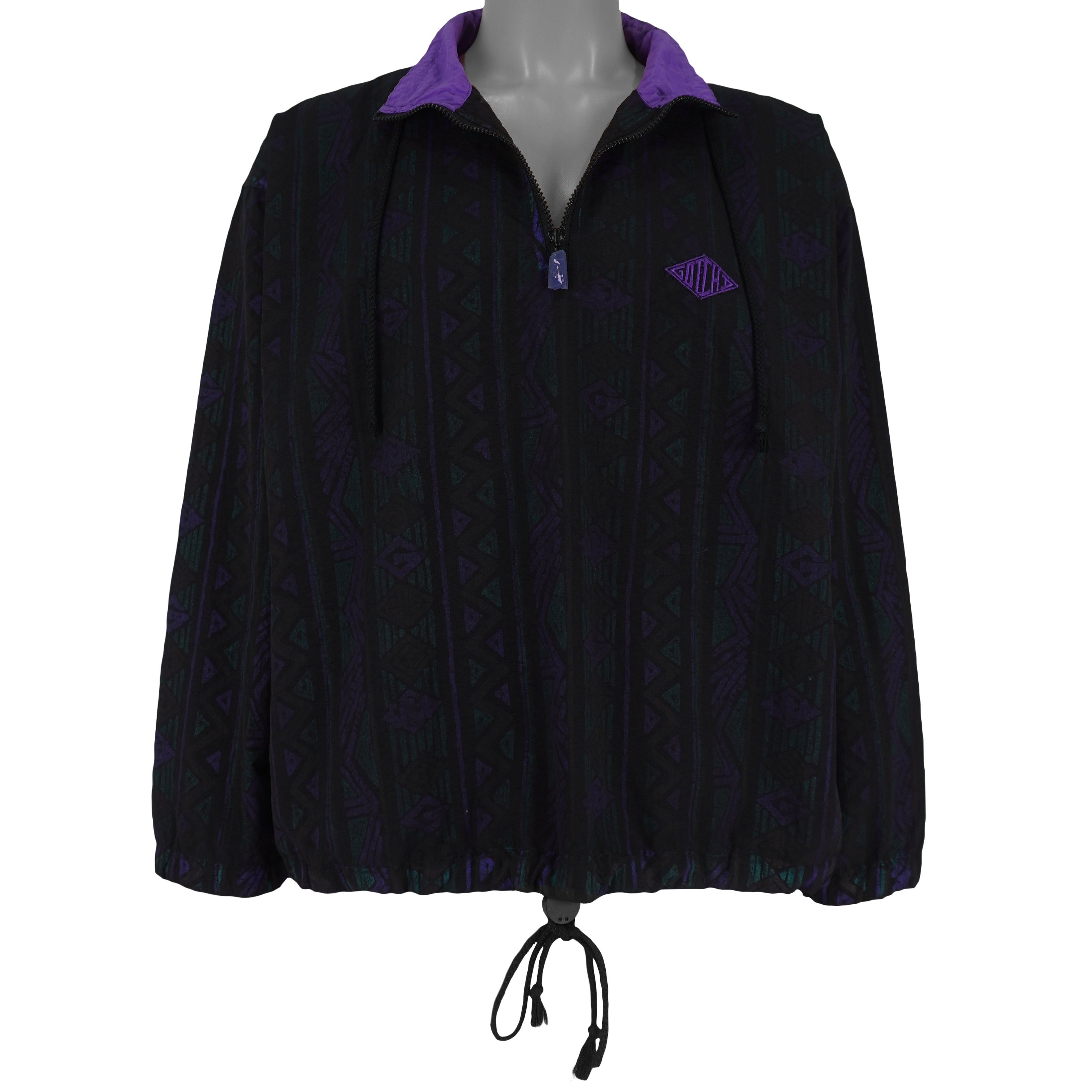 Vintage - Gotcha Retro Classic Streetwear Windbreaker 1990s Large Vintage Retro