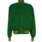 Nike - Green Embroidered Jacket 1990s Large Vintage Retro