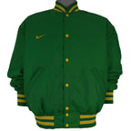Nike - Green Embroidered Jacket 1990s Large Vintage Retro