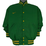 Nike - Green Embroidered Jacket 1990s Large Vintage Retro