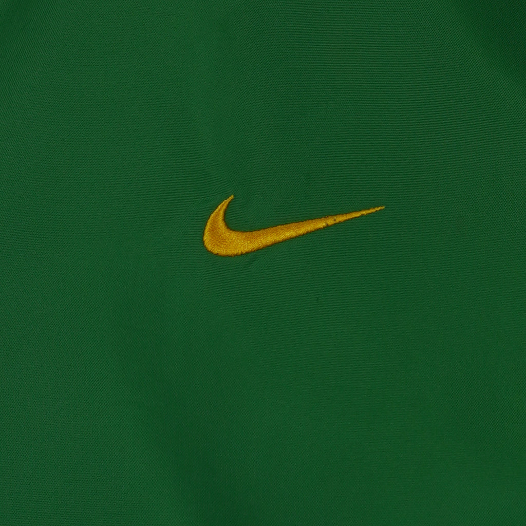 Nike - Green Embroidered Jacket 1990s Large Vintage Retro