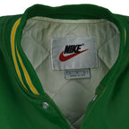 Nike - Green Embroidered Jacket 1990s Large Vintage Retro