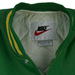 Nike - Green Embroidered Jacket 1990s Large Vintage Retro