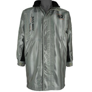 Vintage - Silver Bad Boy U.S.A. Long Jacket 1990s Medium Vintage Retro