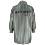 Vintage - Silver Bad Boy U.S.A. Long Jacket 1990s Medium