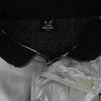 Vintage - Silver Bad Boy U.S.A. Long Jacket 1990s Medium Vintage Retro