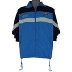 NBA - Utah Jazz Spell-Out Convertible Jacket 1990s Medium Vintage Retro Basketball