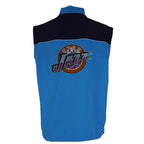 NBA - Utah Jazz Spell-Out Convertible Jacket 1990s Medium Vintage Retro Basketball