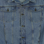 Vintage - Hard Rock Cafe London Embroidered Denim Jacket 1990s X-Large Vintage Retro