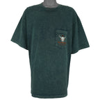 Harley Davidson - Yellowstone Bozeman Montana Cowboy T-Shirt 1990s X- Large Vintage Retro