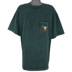 Harley Davidson - Yellowstone Bozeman Montana Cowboy T-Shirt 1990s X- Large Vintage Retro