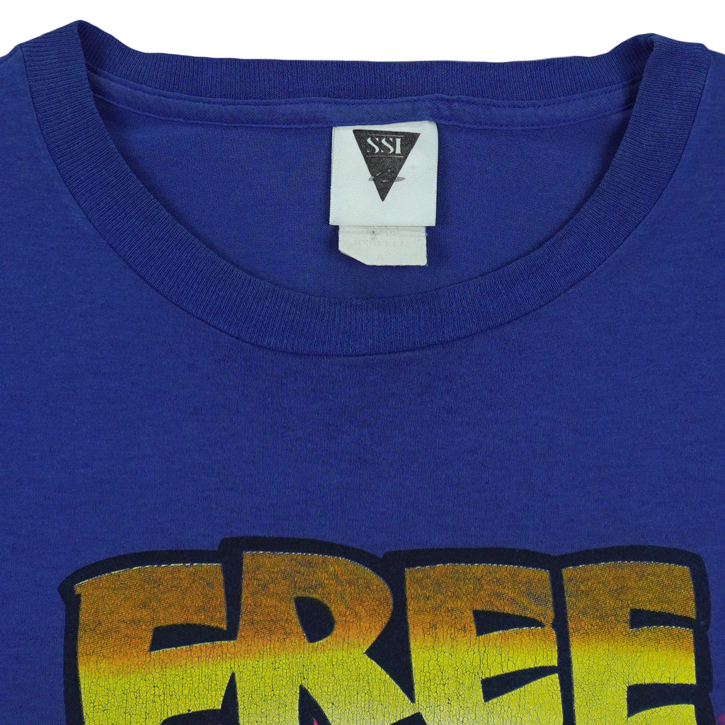Vintage (SSI) - Free Wheelin' Monster Truck T-Shirt 1993 X-Large Vintage Retro