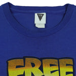 Vintage (SSI) - Free Wheelin' Monster Truck T-Shirt 1993 X-Large Vintage Retro
