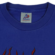 NCAA - Florida Vs Tennessee, Who's Hot, Who's Not Spell-Out T-Shirt 1990s Large Vintage Retro