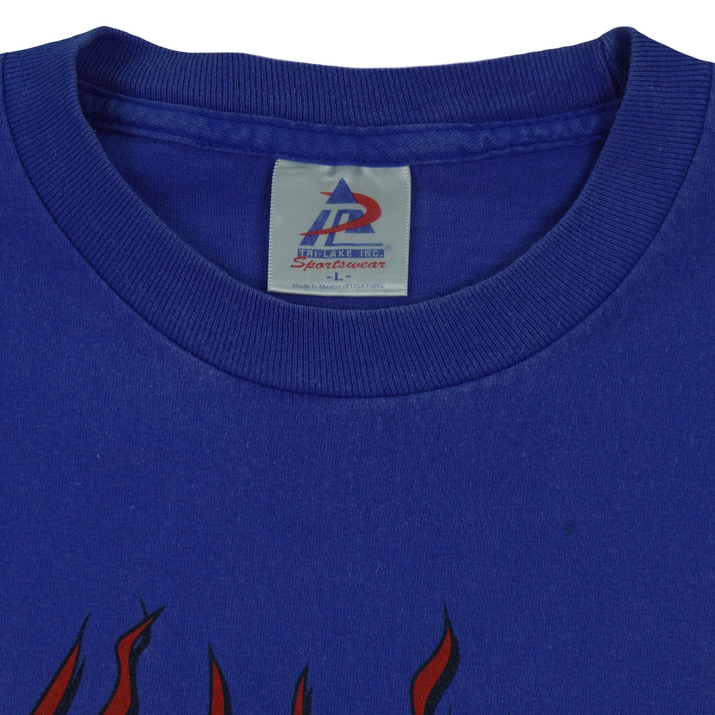 NCAA - Florida Vs Tennessee, Who's Hot, Who's Not Spell-Out T-Shirt 1990s Large Vintage Retro