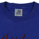 NCAA - Florida Vs Tennessee, Who's Hot, Who's Not Spell-Out T-Shirt 1990s Large Vintage Retro