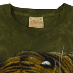 Vintage (The Mountain) - Tiger Tie Dye Animal Print T-Shirt 1999 X-Large Vintage Retro