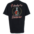 NHL (Ottawa) - Ottawa Senators, Stanley Cup T-Shirt 1990s Large Vintage Retro Hockey