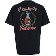 NHL (Ottawa) - Ottawa Senators, Stanley Cup T-Shirt 1990s Large Vintage Retro Hockey