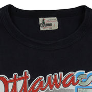NHL (Ottawa) - Ottawa Senators, Stanley Cup T-Shirt 1990s Large Vintage Retro Hockey