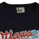 NHL (Ottawa) - Ottawa Senators, Stanley Cup T-Shirt 1990s Large Vintage Retro Hockey