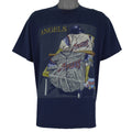 MLB (CSA) - California Angels Locker Room T-Shirt 1998 Large vintage retro baseball