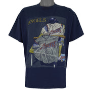 MLB (CSA) - California Angels Locker Room T-Shirt 1998 Large vintage retro baseball