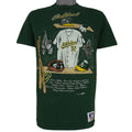 MLB (Nutmeg) - Oakland Athletics Locker Room T-Shirt 1991 Large Vintage Retro Baseball