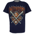 MLB (Hanes) - San Diego Padres T-Shirt 1995 Large Vintage Retro Baseball