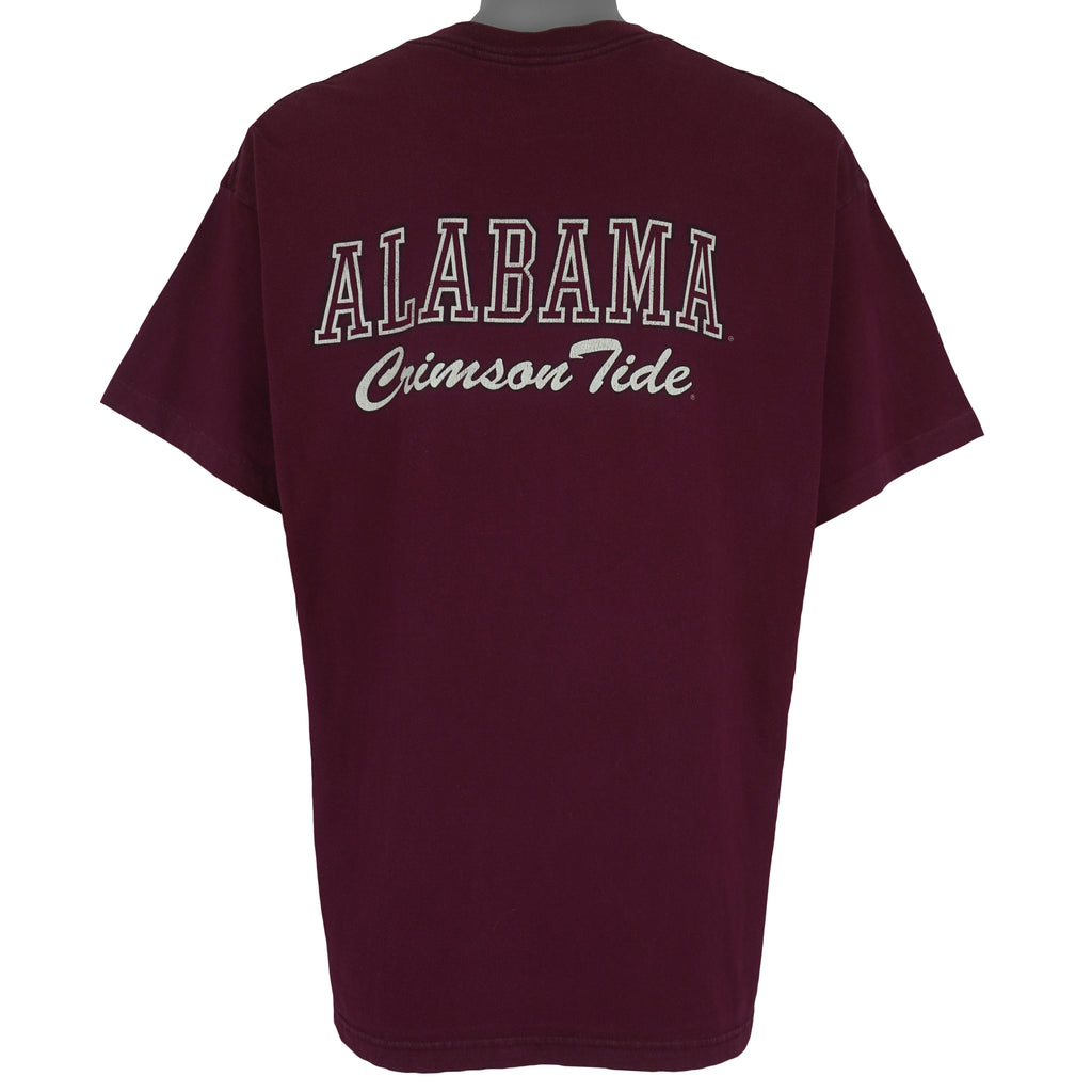 NIKE - NCAA University of Alabama Crimson Tide T-Shirt 1990s X-Large Vintage Retro