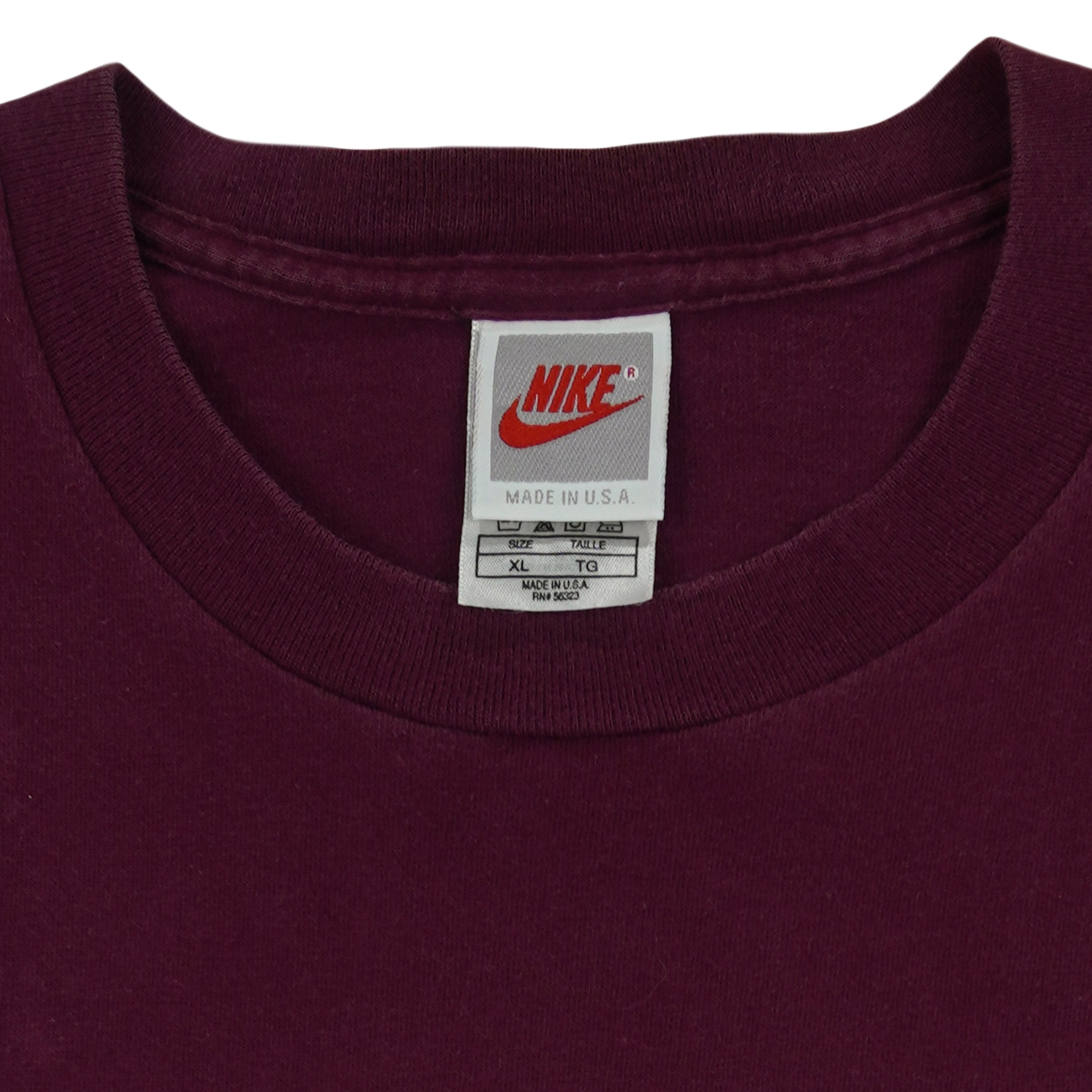 NIKE - NCAA University of Alabama Crimson Tide T-Shirt 1990s X-Large Vintage Retro