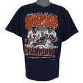 NFL (Sport Attack) - Denver Broncos Super Bowl Champions T-Shirt 1999 X-Large Vintage Retro Football