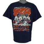 NFL (Sport Attack) - Denver Broncos Super Bowl Champions T-Shirt 1999 X-Large Vintage Retro Football