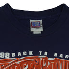 NFL (Sport Attack) - Denver Broncos Super Bowl Champions T-Shirt 1999 X-Large Vintage Retro Football