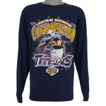 NFL (All Sport) - Tennessee Titans, Super Bowl XXXV Shirt 2000 X-Large Vintage Retro Football