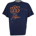 NCAA (Tee Jays) - Auburn Tigers Single Stitch T-Shirt 1990s X-Large Vintage Retro