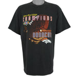 NFL (Logo 7) - Denver Broncos Super Bowl XXXII Champions T-Shirt 1990s X-Large